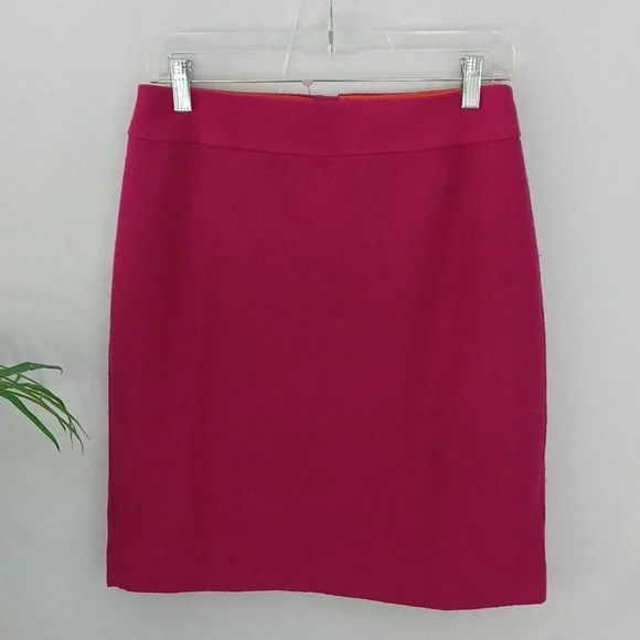 Jupe Mini En Laine Tweed Banana Republic - Taille 4, Noire, Doublée, Pour Bureau Ou Soirée
